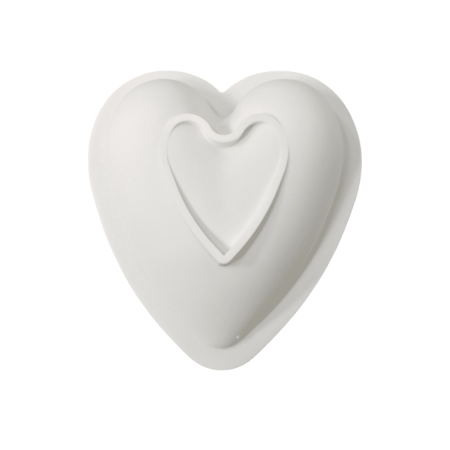 Large Heart Shape Mousse Cake,Chocolate, Jelly, Candy Silicone Mould 1pc