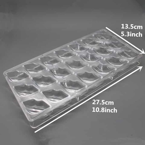 Lip Shape Polycarbonate Chocolate Mould - Image 2