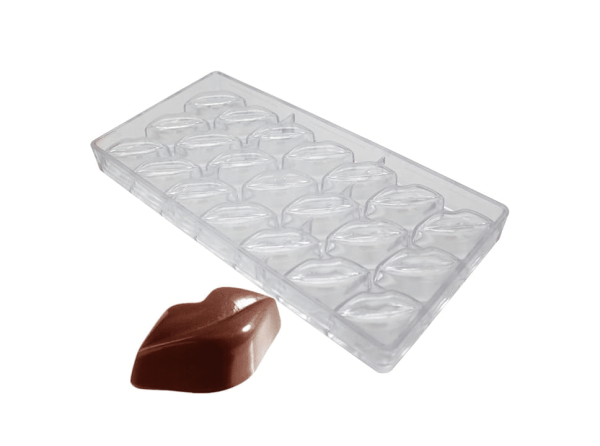 Lip Shape Polycarbonate Chocolate Mould