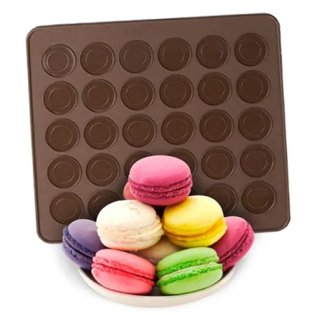 30 Cavity Silicone Macaron Mat