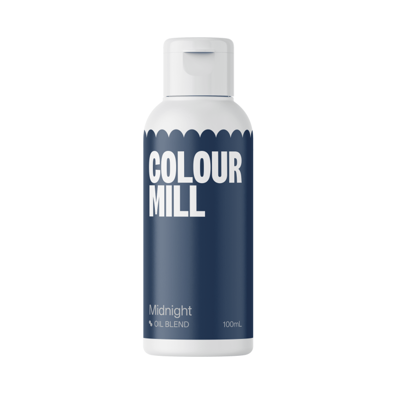 Colour Mill Oil Based Food Colour 100ml - Midnight