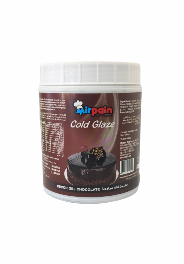 Mirpain Chocolate Cold Glaze Gel 1Kg