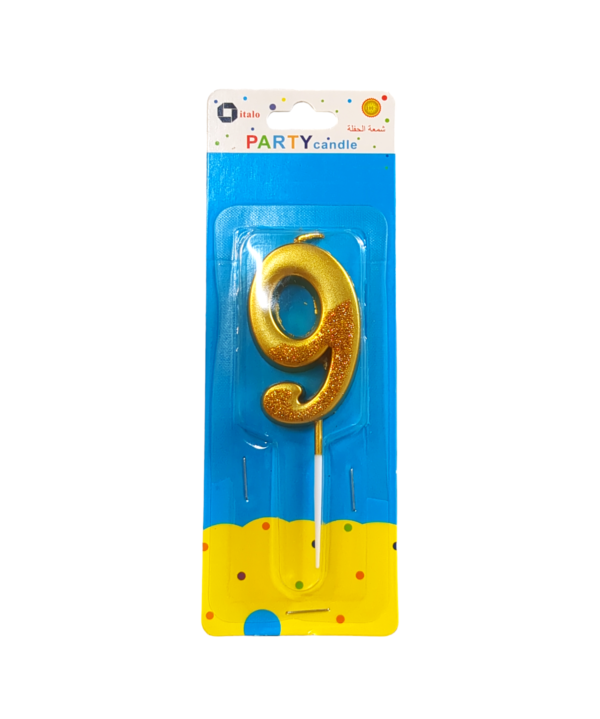 Number Nine Gold Candl e