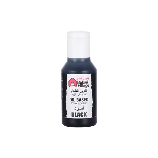 BV Oil Based Food Colouring 15ml - Black