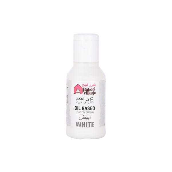 BV Oil Based Food Colouring 15ml - White