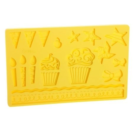 Party Theme 3D Shape Silicone Fondant Mould