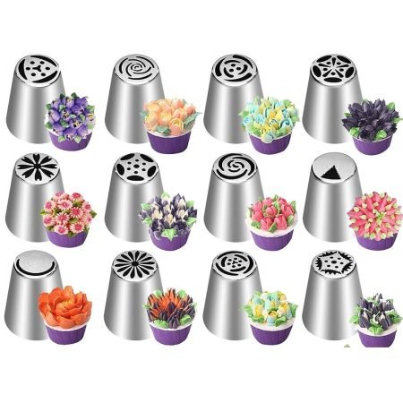 Piping Nozzle Russian Tips