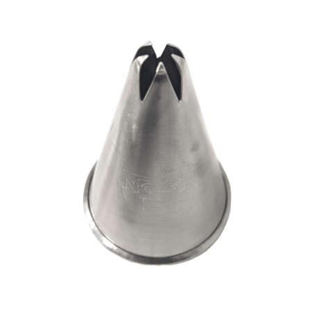 Piping Meringue Nozzle (Tip) T-5 Closed Teeth