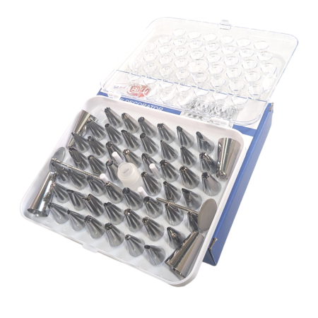 Piping Tip Nozzle Set of 55 Pieces