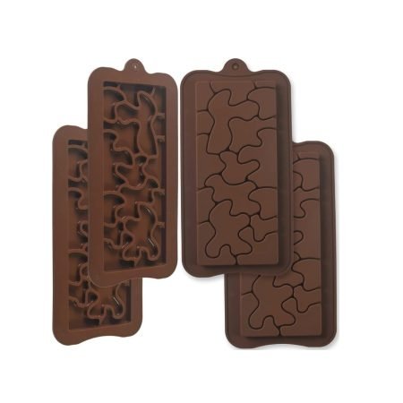Puzzle Shaped Chocolate Silicone Mould