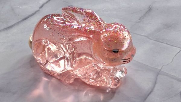 Medium Rabbit 3D Shape Silicone Fondant Mould 11.5cm x 7cm - Image 2