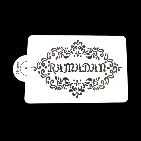 Ramadan Cake Lace Stencil