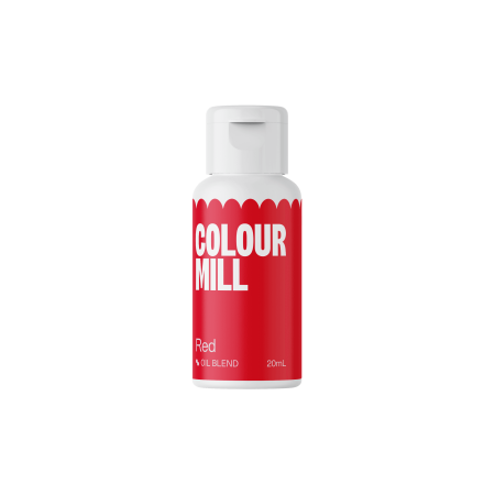 Colour Mill Oil Based Food Colour 20ml - Red