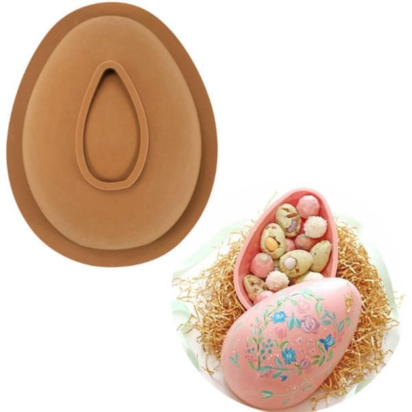 Small Egg Shaped Chocolate Silicone Mould 12.5cm x 9cm