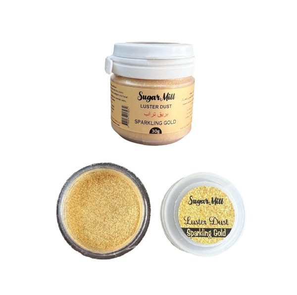 Sugarmill Luster Dust - Sparkling Gold