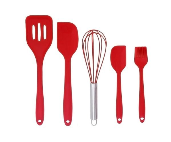 5-Piece Silicone Baking Utensil Set