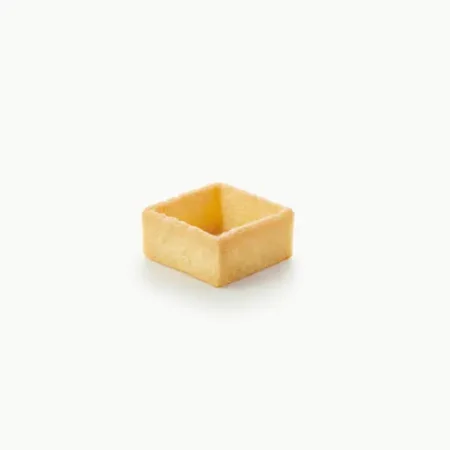Butter Mini Square Dessert Tartelettes Set of 225 Pieces
