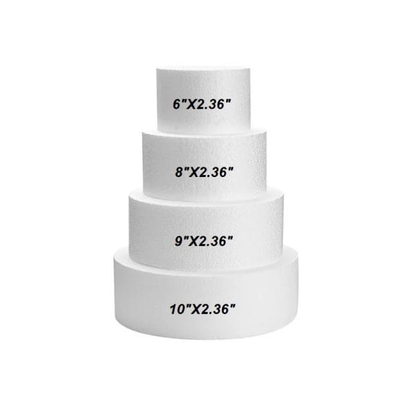 Styrofoam 2.36inches(5cm) Height Cakes Dummy