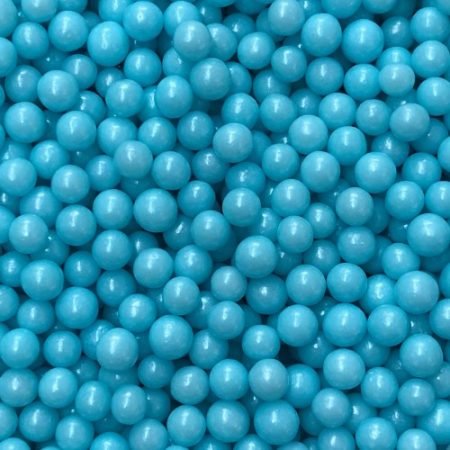 Sugarmill Baby Blue Pearl Sprinkles 4mm