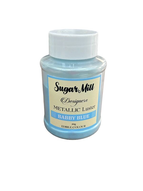 Sugarmill Luster Dust - Baby Blue 50g