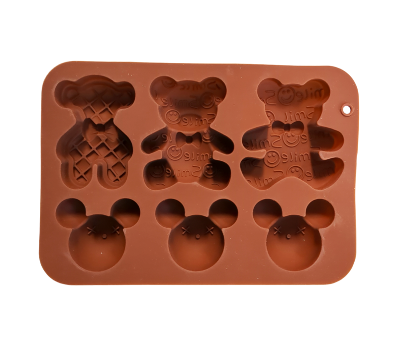 Teddy Bear Shaped Chocolate Silicone Mould - Image 2