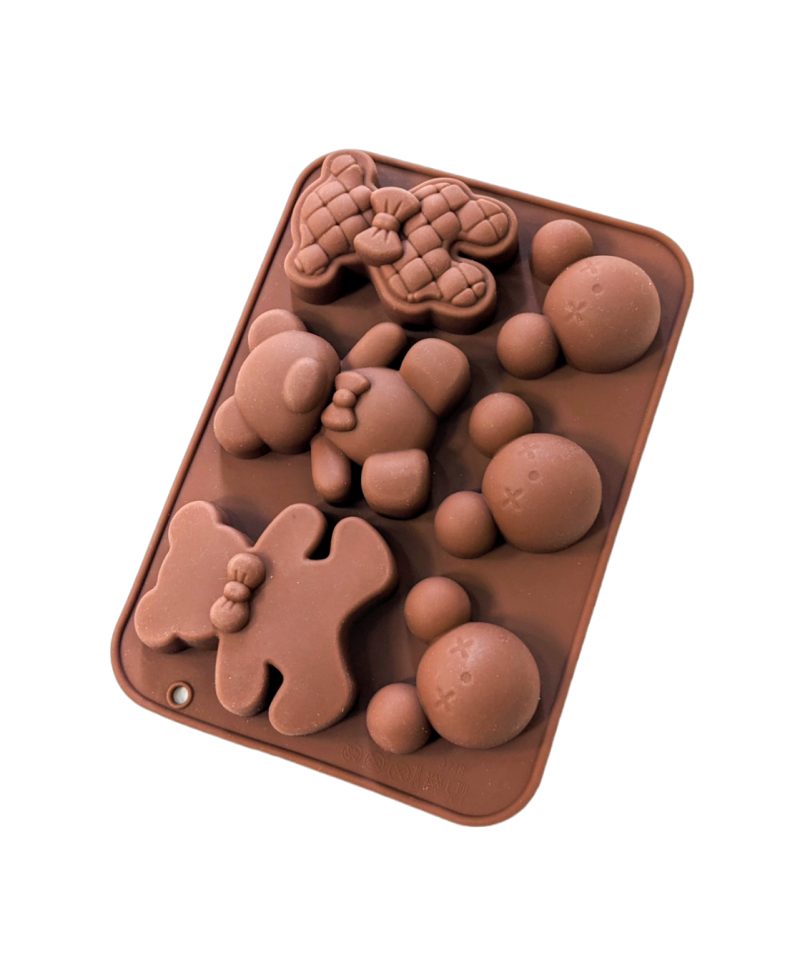 Teddy Bear Shaped Chocolate Silicone Mould