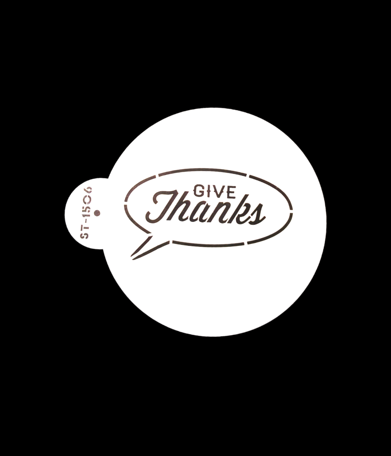 Thanksgiving Cake Lace Stencil Version-4