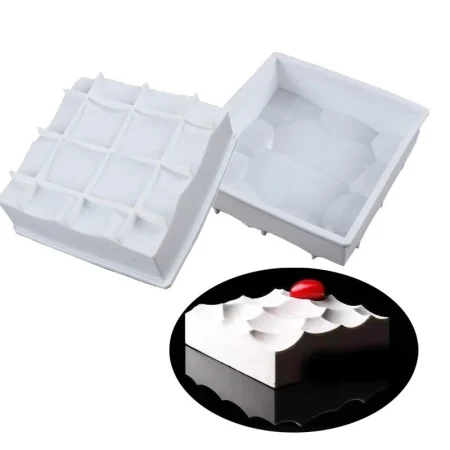 Volcanic Rock Shape Mousse Cake,Chocolate, Jelly, Candy Silicone Mould 1pc