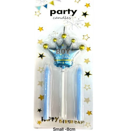 Birthday Boy Cake Candle