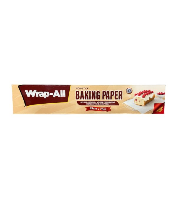 Wrap All Baking Paper Roll 75 M X 45 CM