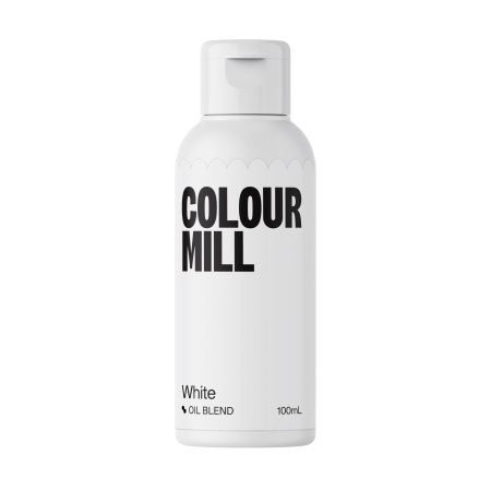 Colour Mill Oil Based Food Colour 100ml - White