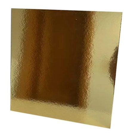 Square Gold Cake Board 20cm x 20cm