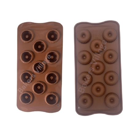 Crown 11 Cavity Chocolate Silicone Mould