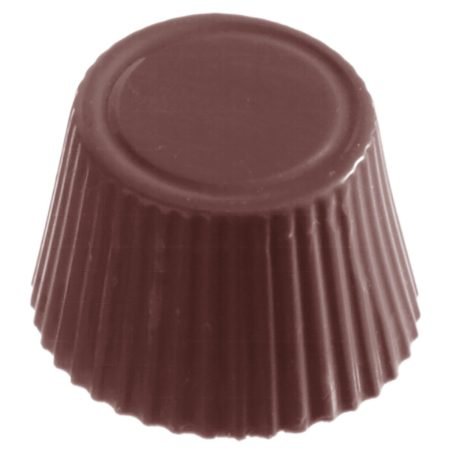 Chocolate World Polycarbonate Chocolate Mould Cup Round CW1002