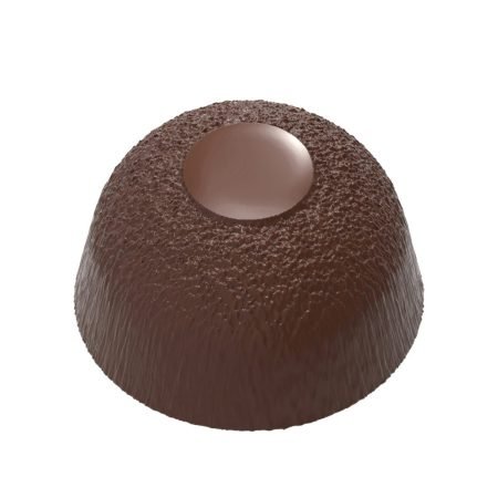 Chocolate World Polycarbonate Chocolate Mould Dome With Structure CW12109