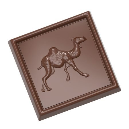 Chocolate World Polycarbonate Chocolate Mould Caraque Camel CW1684