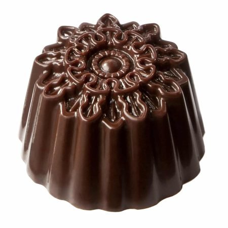 Chocolate World Polycarbonate Chocolate mould ornament round CW1788