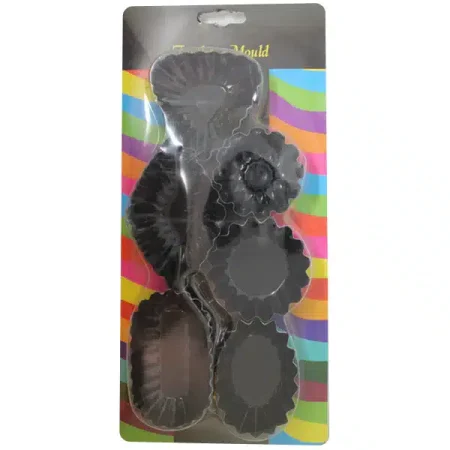 Mini Tart Moulds (Pack of 18) 6 Design