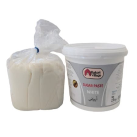 Bakers Village White Fondant Sugar Paste 2.5Kg