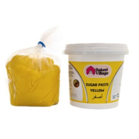 Bakers Village Yellow Fondant Sugar Paste 1Kg