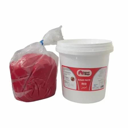 Bakers Village Red Fondant Sugar Paste 500g