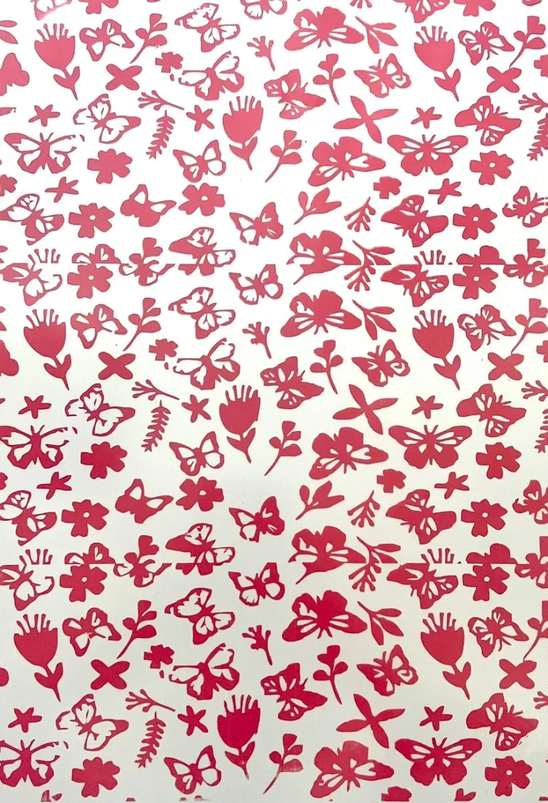 Chocolate Transfer Sheet A3 Butterfly