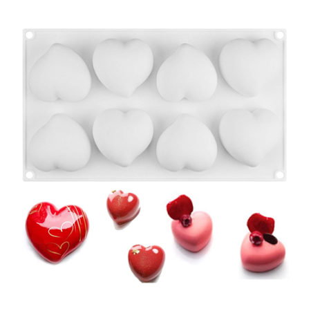 Cute Heart shape mousse cake mouldCute Heart shape mousse cake mould
