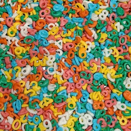Deliket Numbers Shapes  Sprinkles 80g