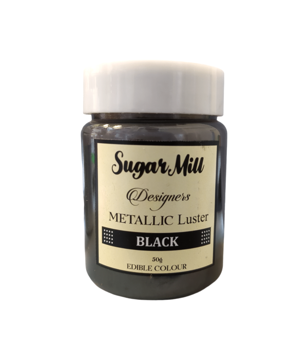 Sugarmill Luster Dust - Black 50g