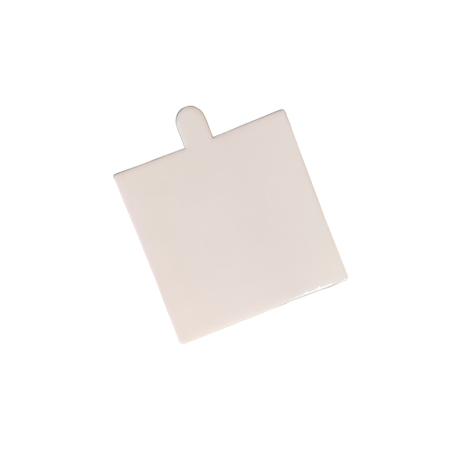 Mini White Square Cake Pastry board 10cm x 10cm