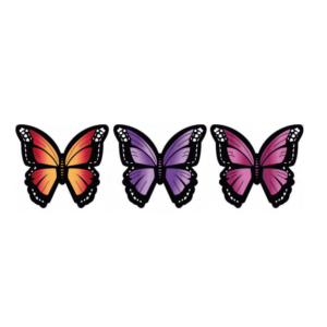 Multi colour Butterflies