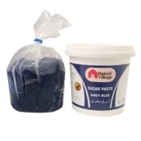 Bakers Village Navy Blue Fondant Sugar Paste 1Kg