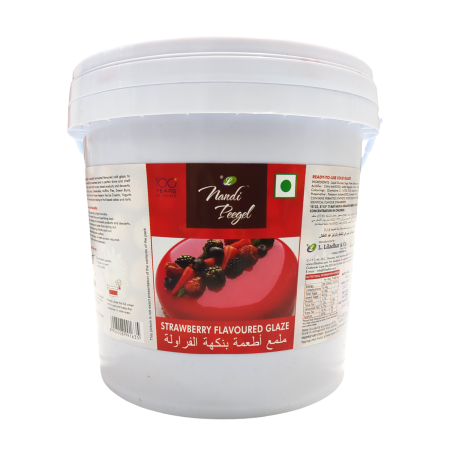 Strawberry Flavoured Cold Glaze 2.5Kg