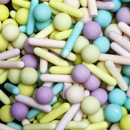 Sugarmill Colour Balls & Large Vermicelli Sprinkles 100g